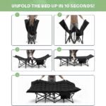 Camping Bed with Mattress