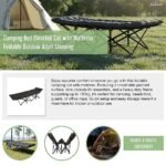 Camping Bed with Mattress