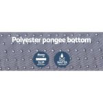 Weisshorn 6cm Self-Inflating Camping Mattress – Grey