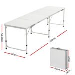 Weisshorn 240cm Folding Camping Table