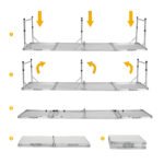 Weisshorn 240cm Folding Camping Table
