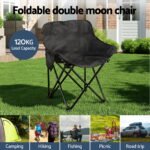Weisshorn 3pc Camping Side Table Chair Set