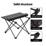 Weisshorn 3pc Camping Side Table Chair Set