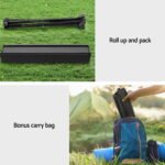Weisshorn 3pc Camping Side Table Chair Set