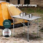 Weisshorn 3pc Camping Dining Table Chair Set
