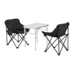Weisshorn 3pc Camping Table Chair Set