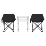 Weisshorn 3pc Camping Table Chair Set