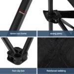 Weisshorn 3pc Camping Table Chair Set