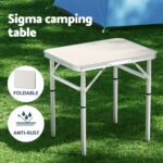Weisshorn 3pc Camping Table Chair Set