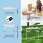 Weisshorn 3pc Camping Table Chair Set