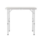 Weisshorn 90cm Folding Aluminium Camping Table