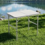 Weisshorn 90cm Folding Aluminium Camping Table