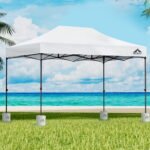 Instahut 3 x 4.5m Gazebo & Weights Pack – White