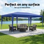 Instahut 3x6m Gazebo – Blue