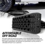 X-BULL 2 x Recovery Tracks with Mounting Bolts – Black