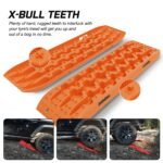 X-BULL 2 x Recovery Tracks with Mounting Bolts – Orange