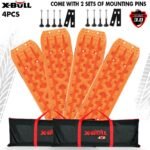 X-BULL 4 x Recovery Tracks with Mounting Bolts – Orange