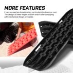 X-BULL Generation 3 Recovery Tracks – Black x 2 – With Mounting Pins