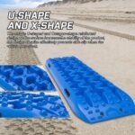 X-BULL Generation 3 Recovery Tracks – Blue x 2 – With Mounting Pins