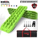 X-BULL Generation 3 Recovery Tracks – Green x 2 – With Mounting Pins