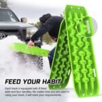 X-BULL Generation 3 Recovery Tracks – Green x 2 – With Mounting Pins