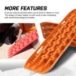 X-BULL Generation 3 Recovery Tracks – Orange x 2 – With Mounting Pins
