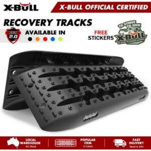 X-BULL Generation 2 Recovery Tracks – Black x 2