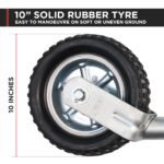 Alko 10-inch Heavy-Duty Jockey Wheel