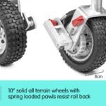 Alko 10in Ratchet Trailer Jockey Wheel