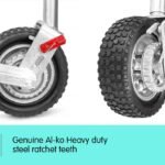 Alko 10in Ratchet Trailer Jockey Wheel