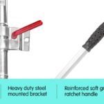 Alko 10in Ratchet Trailer Jockey Wheel