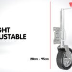 Rigg Swing 10in Bolt-On Jockey Wheel