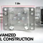 Rigg Swing 10in Bolt-On Jockey Wheel