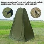 Pop-Up Shower / Toilet Privacy Tent