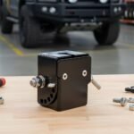 Adjustable Folding UHF Antenna Bullbar Mount Bracket