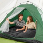 Detachable Waterproof Queen Size Sleeping Bag with 2 Pillows