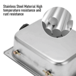 8L Stainless Steel Portable Diesel Fuel Tank