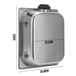 8L Stainless Steel Portable Diesel Fuel Tank