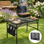Gardeon Folding BBQ Table – Large