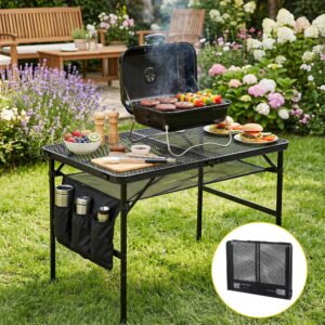 Gardeon Folding BBQ Table - Large