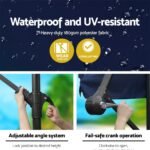 3m Cantilevered Outdoor Umbrella – Navy