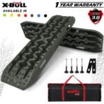 X-BULL Generation 3 Recovery Tracks – Olive Green x 2 – With Mounting Pins