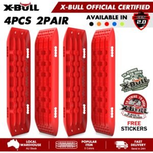 X-BULL Generation 2 Recovery Tracks – Red x 4