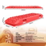 X-BULL Generation 2 Recovery Tracks – Red x 4