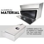 750mm Underbody Ute Tray Toolbox Set –  Aluminium