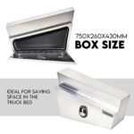 750mm Underbody Ute Tray Toolbox Set –  Aluminium