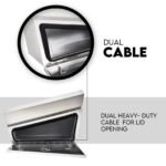 750mm Underbody Ute Tray Toolbox Set –  Aluminium