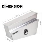 750mm Underbody Ute Tray Toolbox Set –  Aluminium